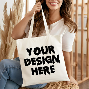 Bolsa de mão personalizada com o logotipo da sua e