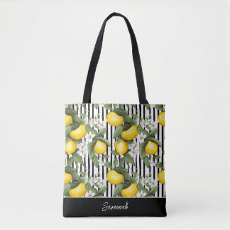 Bolsa de mão personalizada de limão