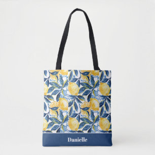 Bolsa de mão personalizada de limão