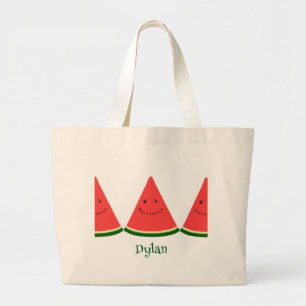 Bolsa de mão personalizada de verão com melancia f