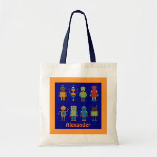 Bolsa de mão personalizada para crianças Amigos Ro