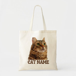 Bolsa de mão personalizada para gato com foto Ga