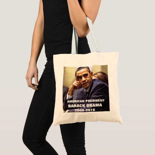Bolsa de mão PRESIDENTE AMERICANO, BARACK OBAMA (Frente (produto))