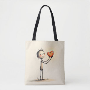 Bolsa de mão simples para o dia a dia – Reutilizáv