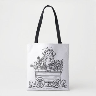 Bolsa de mão simples para o dia a dia – Reutilizáv