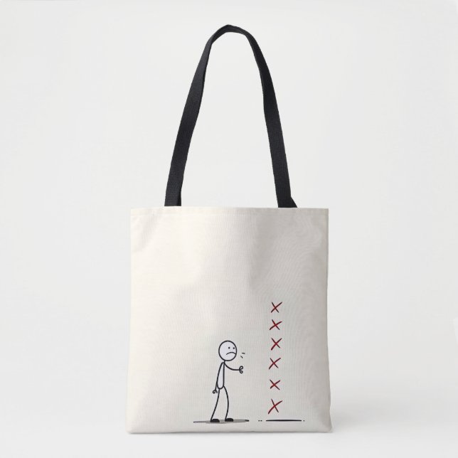 Bolsa de mão simples para o dia a dia – Reutilizáv (Frente)