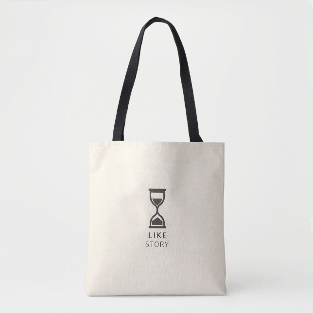 Bolsa de mão simples para o dia a dia – reutilizáv (Frente)