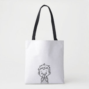 Bolsa de mão simples para o dia a dia – Reutilizáv