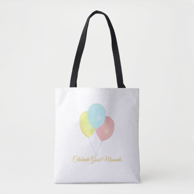 Bolsa de mão Três Balões Moda (Frente)