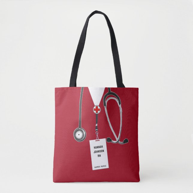 Bolsa de mão única para enfermeira (Frente)