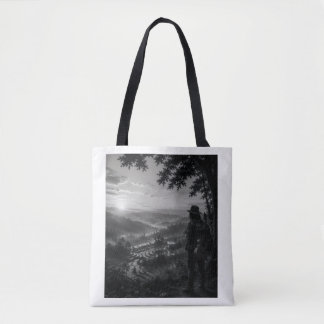 Bolsa de mão Valley of Dawn Black & White Wanderer