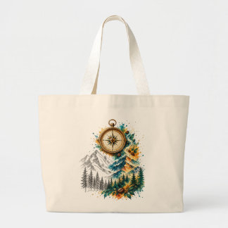 Bolsa de mão Vintage Coffee Explorer Mountain