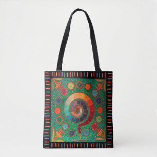 Bolsa de mão Xamã Serpente Celestial