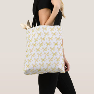 Bolsa de Mão Yellow Bows   Bolsa Diária Fofa para 