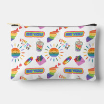 Bolsa de Maquiagem de Acessórios de Orgulho LGBTQ+