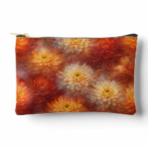 Bolsa de maquiagem floral de outono 1