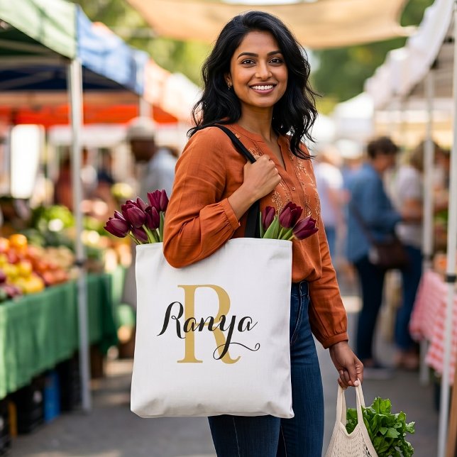 Bolsa de Monograma Elegante e Tendência | Tote Per (Criador carregado)