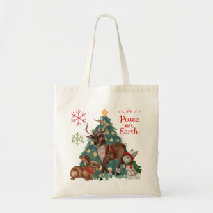 Bolsa de Natal com Woodland ANimals