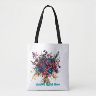 Bolsa de ombro monograma moderna