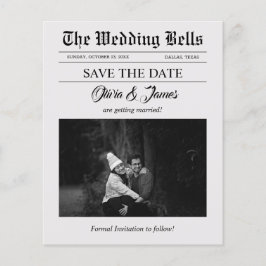 Bolsa de Orçamento Foto de Casamento Salvar a Data