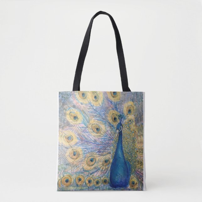 Bolsa de Peacock ouro de  (Frente)