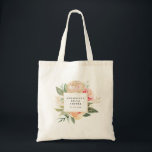 Bolsa de pedras e flores Douradas<br><div class="desc">Projetado para coordenar com a nossa coleção Peony e Dourada, esta mala de tote personalizável que combina apresenta flores rosas e douradas e folhagem verde com caracteres clássicos. Para personalização mais avançada deste design, clique no botão "PERSONALIZAR" acima. Por favor note que a folha de ouro é um efeito impresso...</div>
