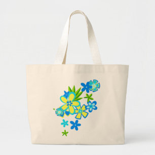 Bolsa de praia de Flores de Hula Pesada