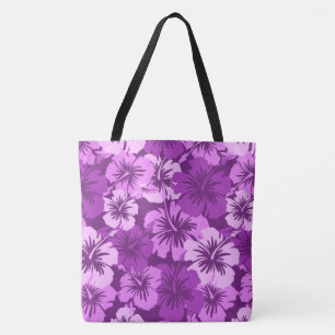 Bolsa de praia Epic Hibiscus Hawaiian Floral Aloha