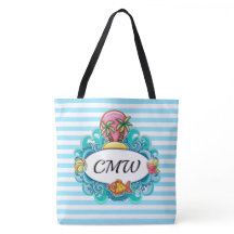 Bolsa de Praia Lg. Tote - Listras nas Costas