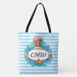 Bolsa de Praia Lg. Tote - Listras nas Costas