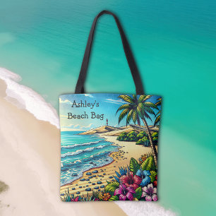 Bolsa de praia personalizada
