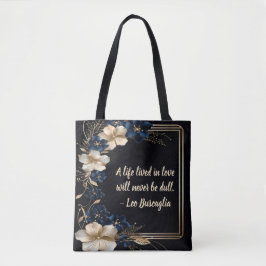 Bolsa de Quadro De Flor Do ouro - Uma Vida Bem Vid