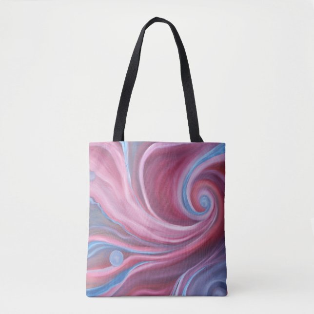 Bolsa de Tota de Swirl Crimson (Frente)