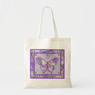 Bolsa de Tote de Colcha de Borboleta