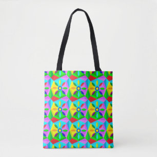 bolsa de tote de flor clássica