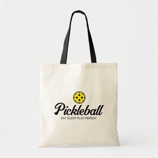 Bolsa de tote de picleball em forma de cuecas para (Frente)