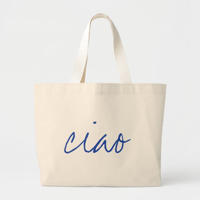 bolsa de tote de verão de cião (Frente)