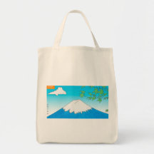 Bolsa de Tote do Monte Fuji
