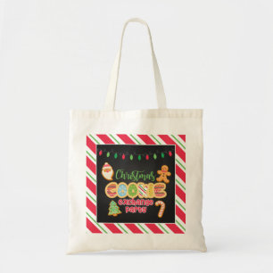Bolsa de Tote do Partido de Bolachas de Natal