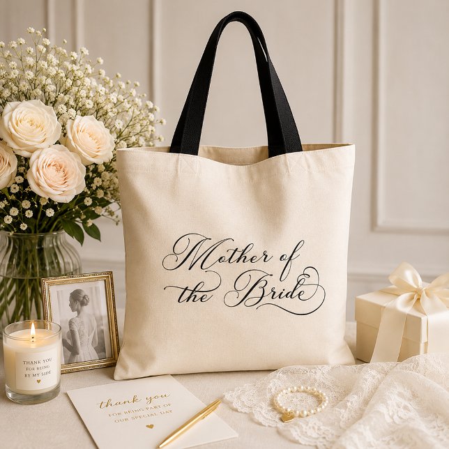 Bolsa de Tote Elegante para a Mãe da Noiva no Casa (Mother of the bride elegance)