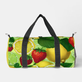 Bolsa de Viagem de Frutas da Vibrante Arte Pop