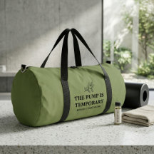 Bolsa de Viagem Verde Sage Deconstruída e Recupera