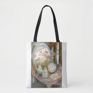 bolsa de "Vintage Carnations"