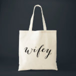 Bolsa de Wifey para noiva lua de mel ou casamento<br><div class="desc">Bolsa de Wifey para noiva lua de mel ou casamento</div>