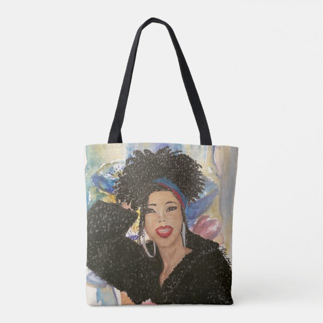 Bolsa do Ombro All-Over-Impressão (Verso)