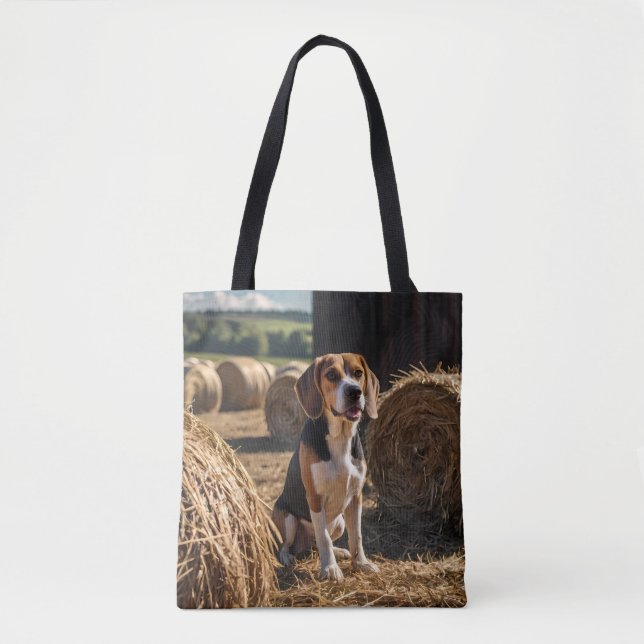 Bolsa do Ombro do Beagle Elegante (Frente)