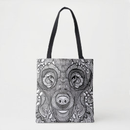 Bolsa do rosto do urso