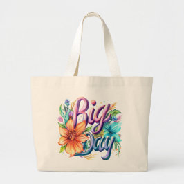 Bolsa Floral do Grande Dia - Natural, Elegante e E
