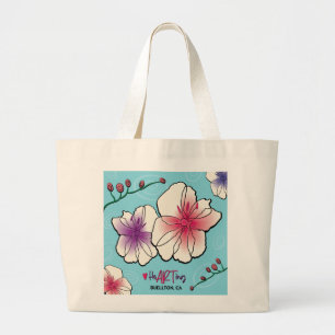 Bolsa - Flores e Vinhas - Buellton.Art