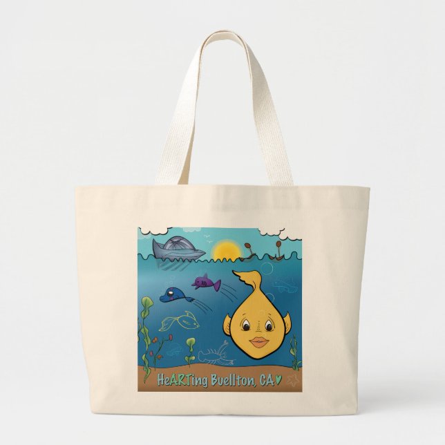 Bolsa - Goldie Fish - Buellton.Art (Frente)